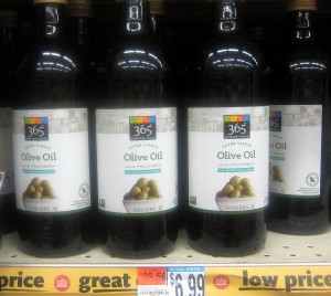 Whole Foods Extra Virgin Olive OIl 365