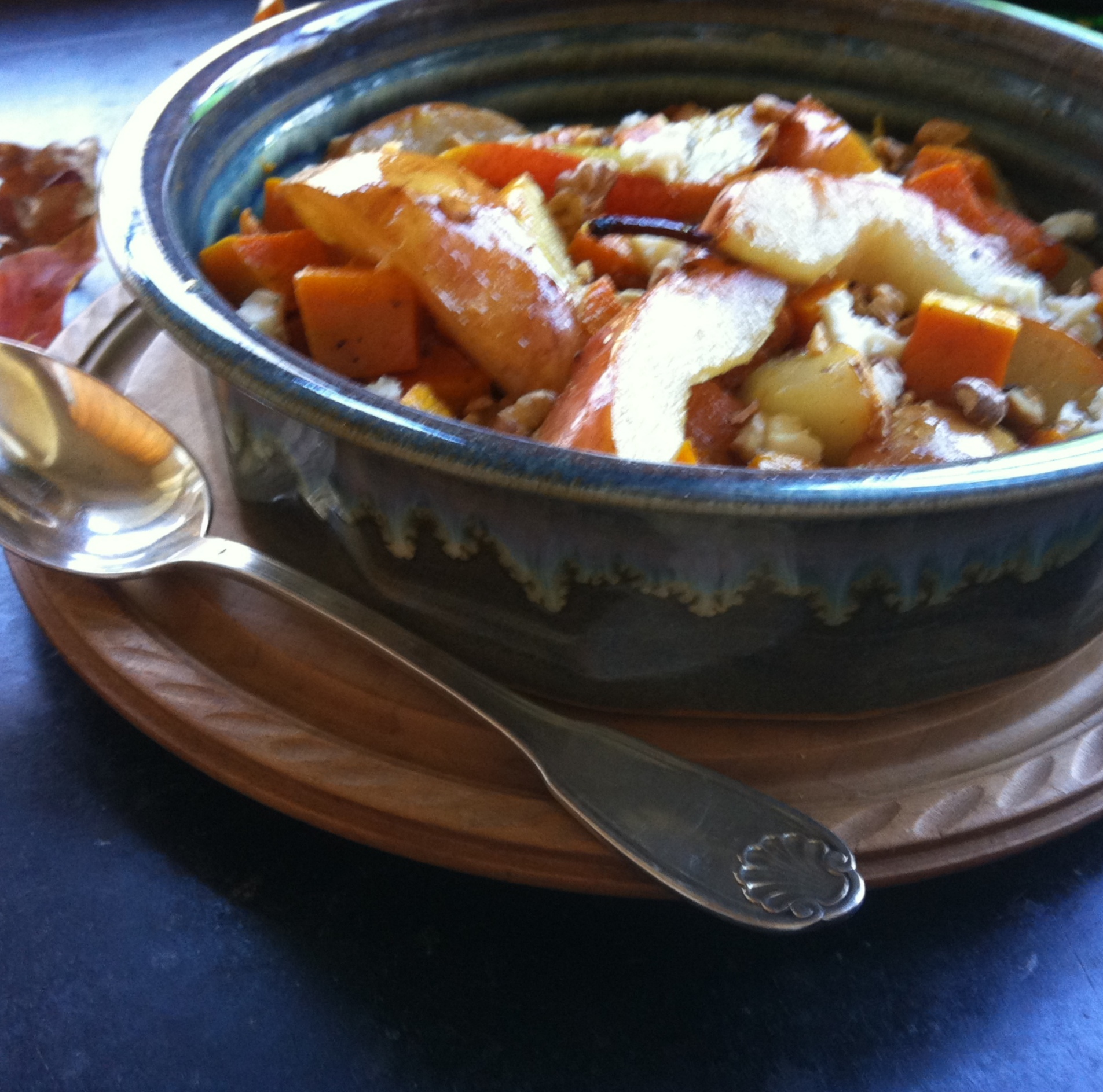 Roasted Butternut Squash and Pears 1