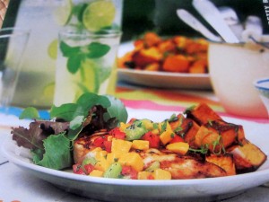 Grilled Chicken with Mango, Tomato, Lime Salsa 1 1824x1368