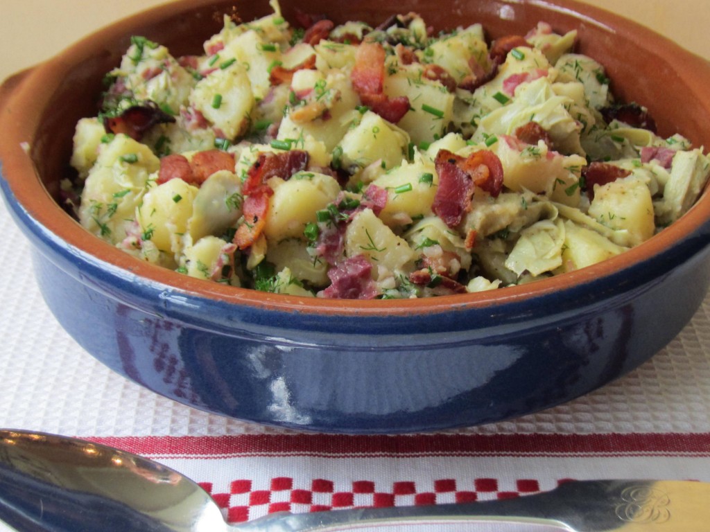 Potato Salad with Artichokes and Bacon 1 3648x2736