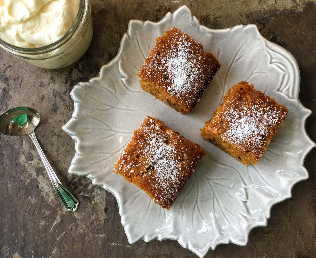 carrot-cake-squares-with-orange-syrup-and-creme-fraiche-icing