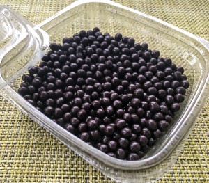 dark chocolate perles from Whole Foods 2