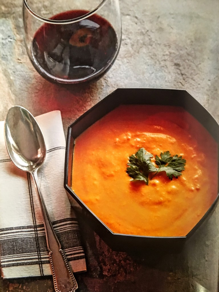 Warm or Cool Carrot Soup with Coconut and Lime