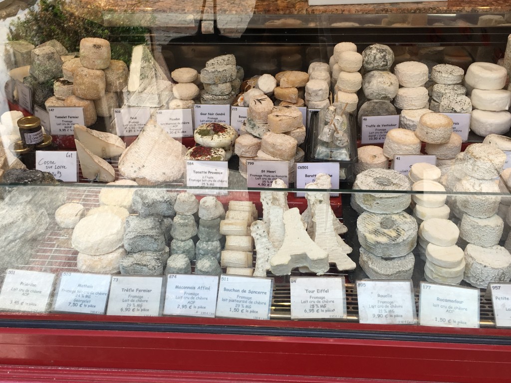 Chèvres at my local shop