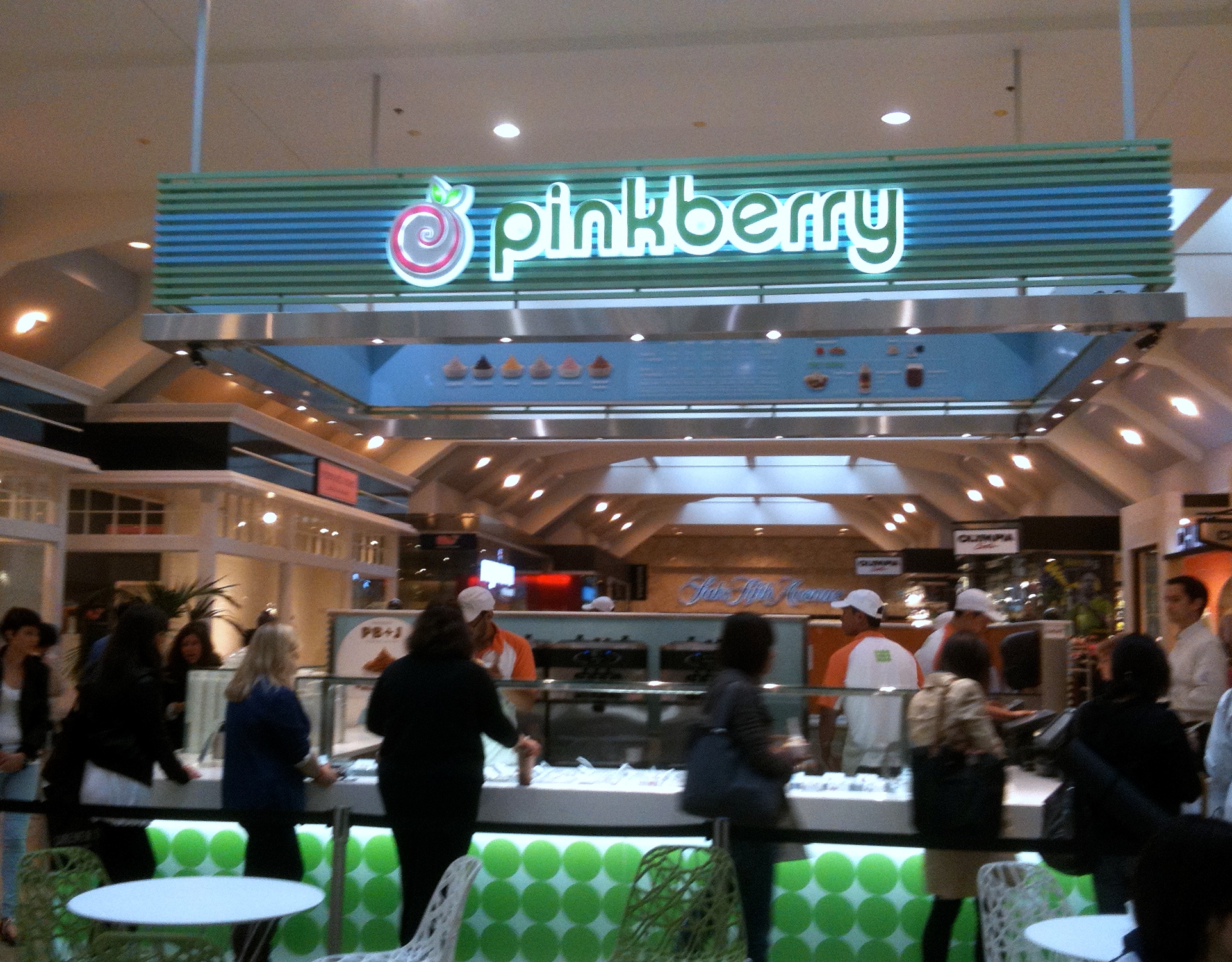 Pinkberry Yogurt, Boston, MA Betty Rosbottom
